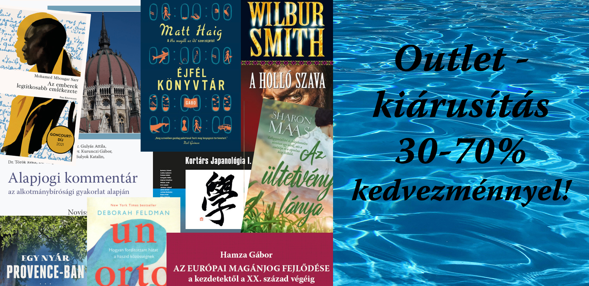 Outlet - kiárusítás 30-70% kedvezménnyel