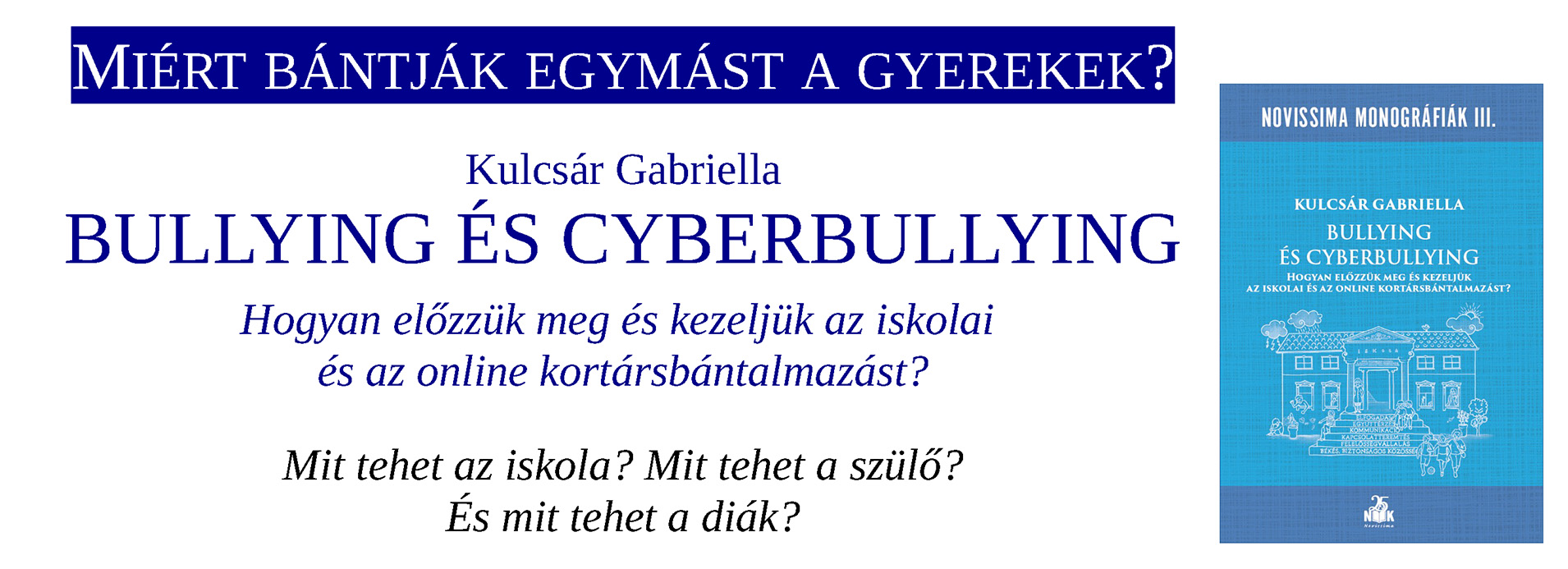 Bullying és cyberbullying