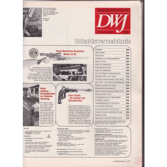 DEUTSCHES WAFFEN-JOURNAL 1981/3