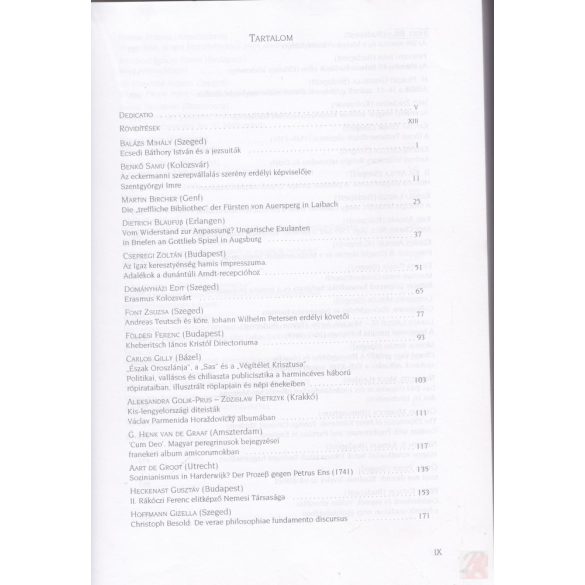 MŰVELŐDÉSI TÖREKVÉSEK A KORAI ÚJKORBAN
