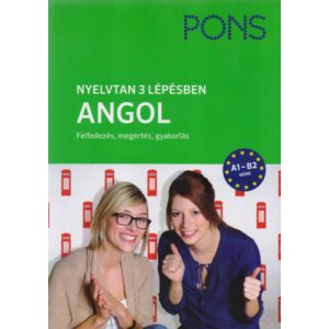 PONS NYELVTAN 3 LÉPÉSBEN ANGOL A1-B2