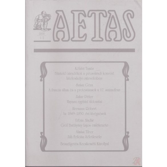 AETAS 2000/1-2. szám