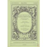 HADTÖRTÉNELMI KÖZLEMÉNYEK 2012/2