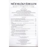 MŰEMLÉKVÉDELEM - XLV. évf., 2001/6.