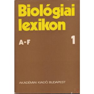 BIOLÓGIAI LEXIKON 1-4. kötet