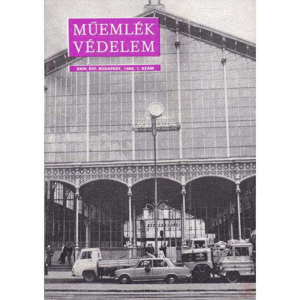 MŰEMLÉKVÉDELEM - XXIV. évf., 1980/1.