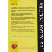 JOG – ÁLLAM – POLITIKA 2023/2
