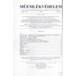 MŰEMLÉKVÉDELEM - XLIV. évf., 2000/1.
