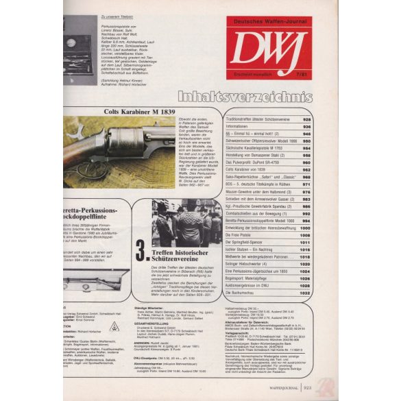 DEUTSCHES WAFFEN-JOURNAL 1981/7