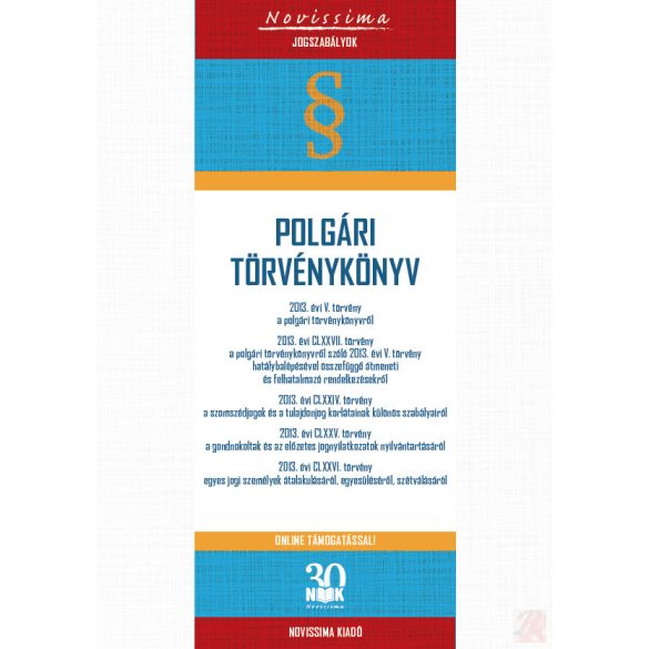 POLGÁRI TÖRVÉNYKÖNYV - 2026. szeptember 28.