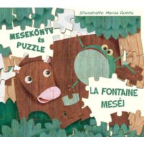LA FONTAINE MESÉI - MESEKÖNYV ÉS PUZZLE