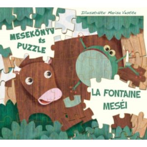 LA FONTAINE MESÉI - MESEKÖNYV ÉS PUZZLE