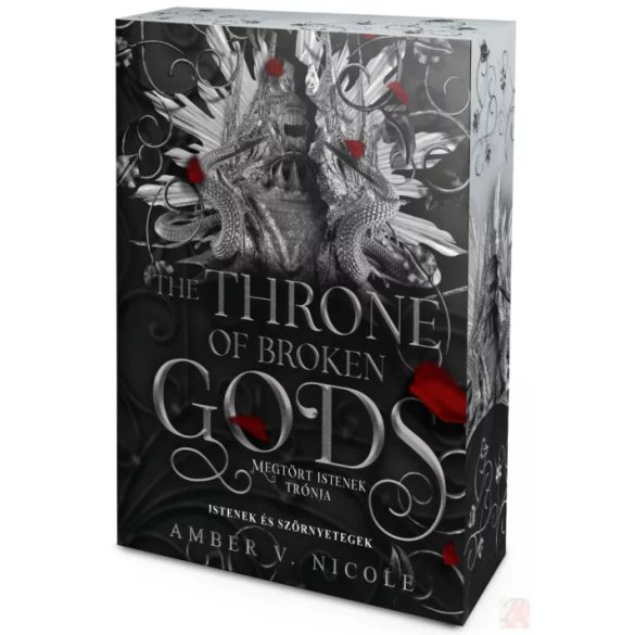 THE THRONE OF BROKEN GODS – MEGTÖRT ISTENEK TRÓNJA (éldekorált kiadás)