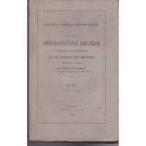 MAGYAR ORSZÁGGYŰLÉSI EMLÉKEK I. kötet, 1526-1536