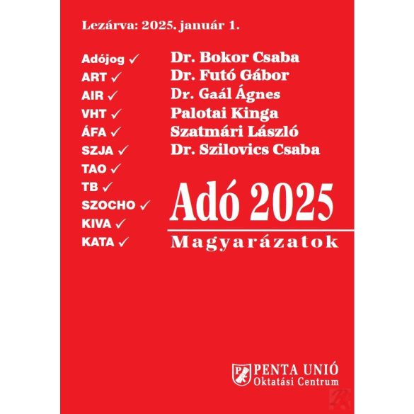 ADÓ 2025 MAGYARÁZATOK