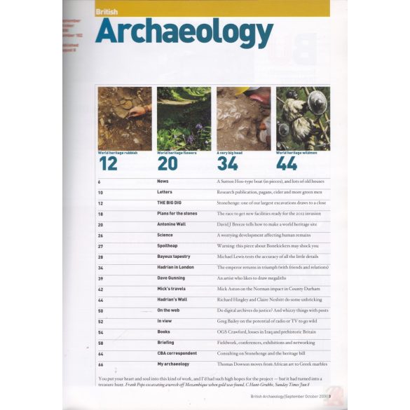 BRITISH ARCHAEOLOGY 2008. szeptember-október