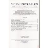 MŰEMLÉKVÉDELEM - XXXIX. évf., 1995/3.