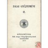 KÖZLEMÉNYEK ZALA MEGYE KÖZGYŰJTEMÉNYEINEK KUTATÁSAIBÓL 1979