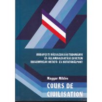 COURS DE CIVILISATION