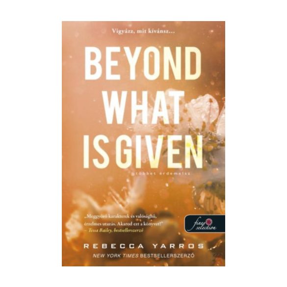 BEYOND WHAT IS GIVEN - TÖBBET ÉRDEMELSZ
