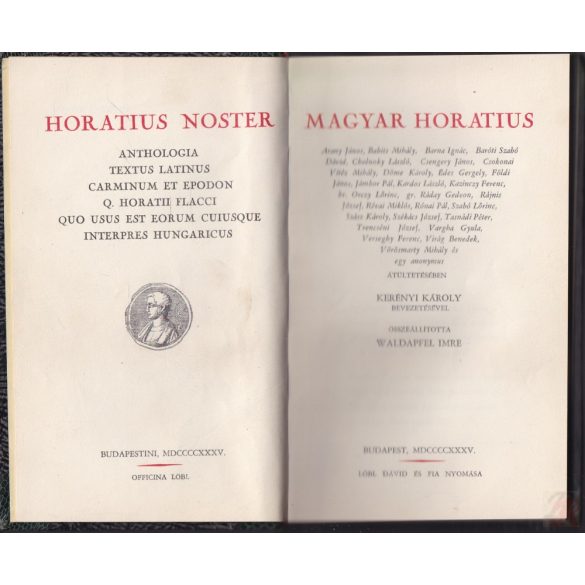 MAGYAR HORATIUS