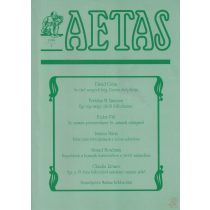 AETAS 1999/4. szám