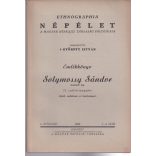 ETHNOGRAPHIA - NÉPÉLET 1939/3-4. szám
