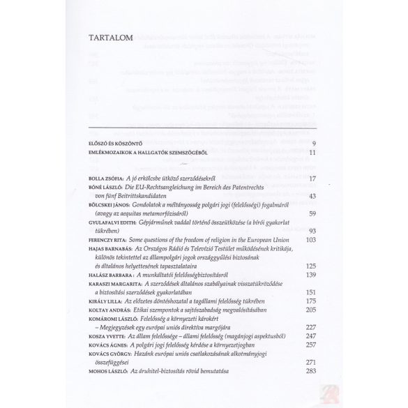 EMLÉKKÖNYV LÁBADY TAMÁS 60. SZÜLETÉSNAPJÁRA TANÍTVÁNYAITÓL