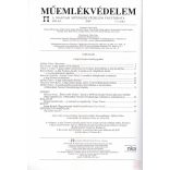 MŰEMLÉKVÉDELEM - LIII. évf., 2009/1-2.