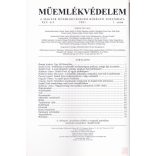 MŰEMLÉKVÉDELEM - XLV. évf., 2001/1.