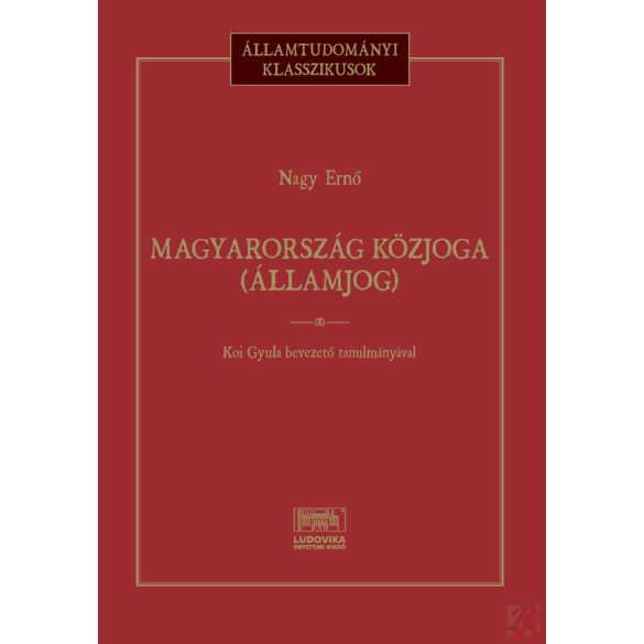 MAGYARORSZÁG KÖZJOGA (ÁLLAMJOG)