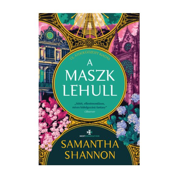 A MASZK LEHULL - Éldekorált