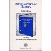 OSBORN'S CONCISE LAW DICTIONARY
