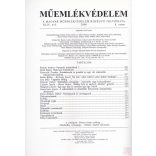 MŰEMLÉKVÉDELEM - XLIV. évf., 2000/4.