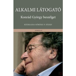 ALKALMI LÁTOGATÓ. KONRÁD GYÖRGY BESZÉLGET