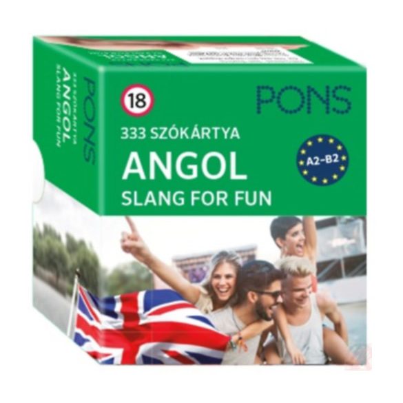 PONS 333 SZÓKÁRTYA ANGOL - SLANG FOR FUN