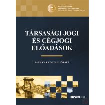TÁRSASÁGI JOGI ÉS CÉGJOGI ELŐADÁSOK