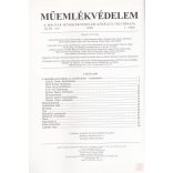 MŰEMLÉKVÉDELEM - XLIII. évf., 1999/1.