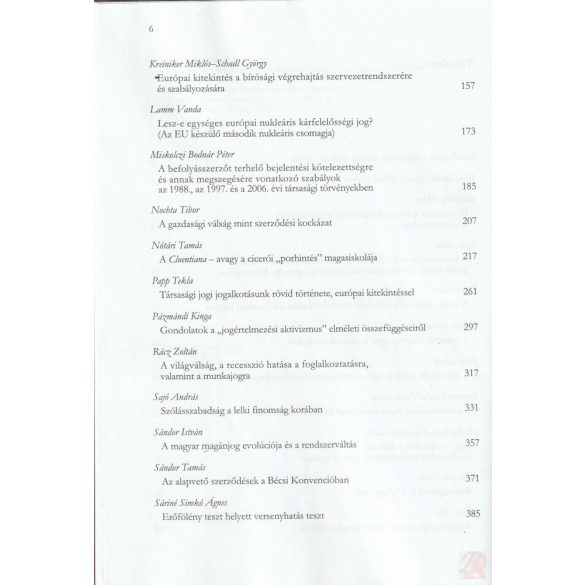 ÜNNEPI TANULMÁNYOK SÁRKÖZY TAMÁS 70. SZÜLETÉSNAPJÁRA