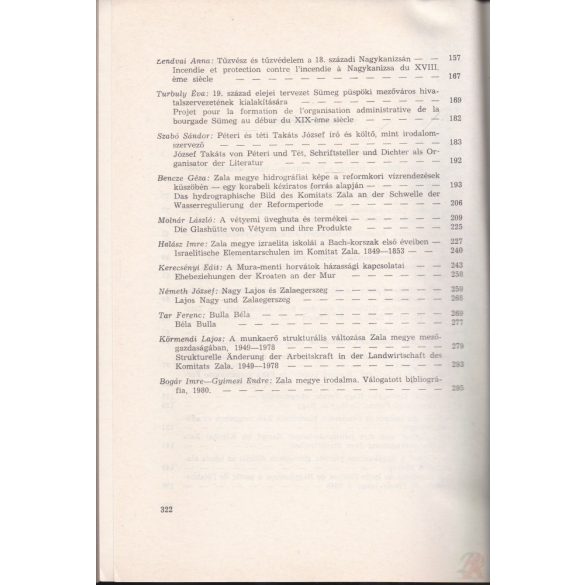 KÖZLEMÉNYEK ZALA MEGYE KÖZGYŰJTEMÉNYEINEK KUTATÁSAIBÓL 1982-1983