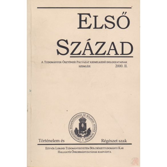 ELSŐ SZÁZAD 2000. II.
