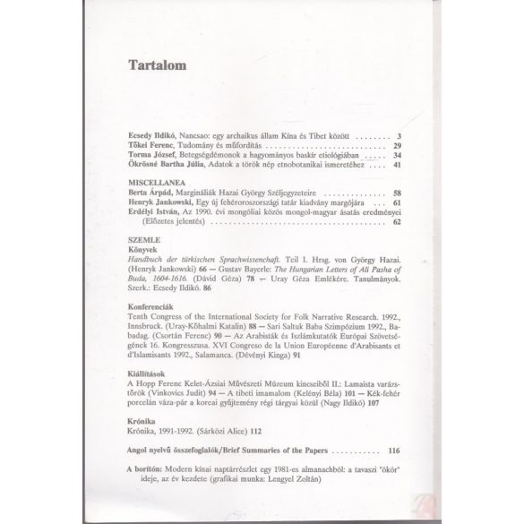 KELETKUTATÁS 1993 tavasz