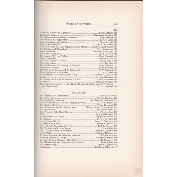 STUDIES PRESENTED TO DAVID MOORE ROBINSON Vol. I