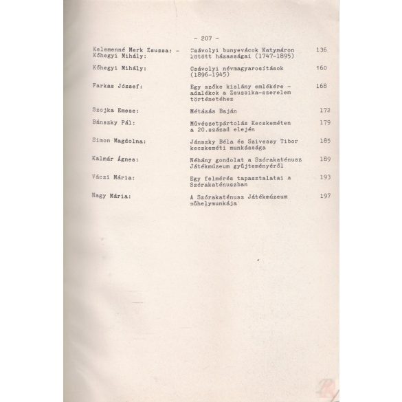 MÚZEUMI KUTATÁSOK BÁCS-KISKUN MEGYÉBEN 1986