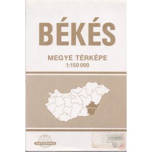 BÉKÉS MEGYE TÉRKÉPE