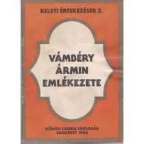 VÁMBÉRY ÁRMIN EMLÉKEZETE