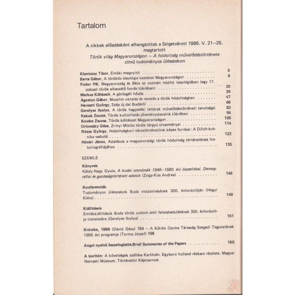 KELETKUTATÁS 1987 tavasz