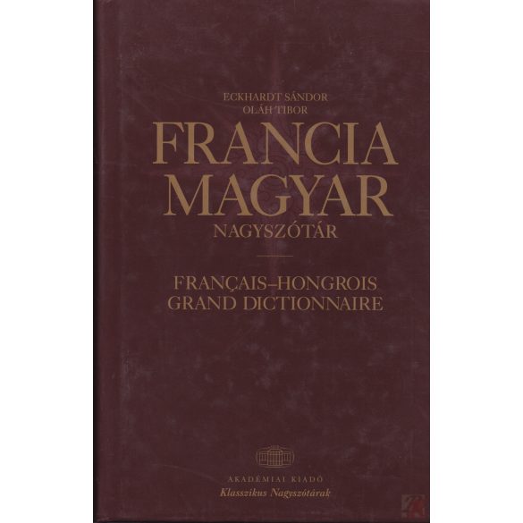 FRANCIA-MAGYAR NAGYSZÓTÁR