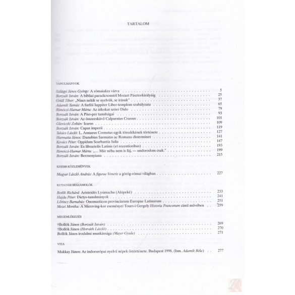 ANTIK TANULMÁNYOK XLVI. kötet, 1-2. szám