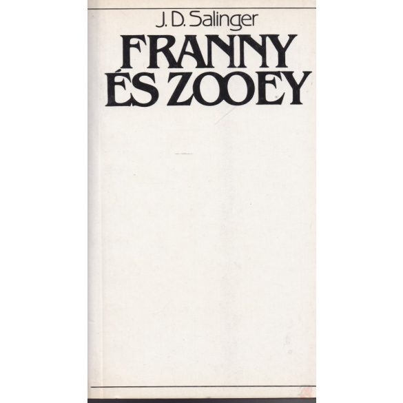 franny és zooey franny és zooey